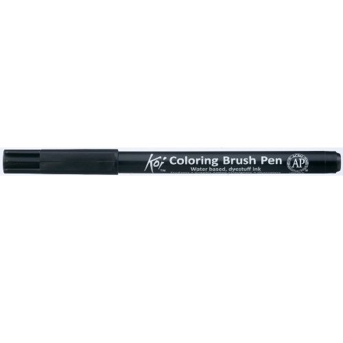 Caneta Pincel Koi Coloring Brush Pen Preta Xbr49-pb Miwa é bom? Vale a pena?