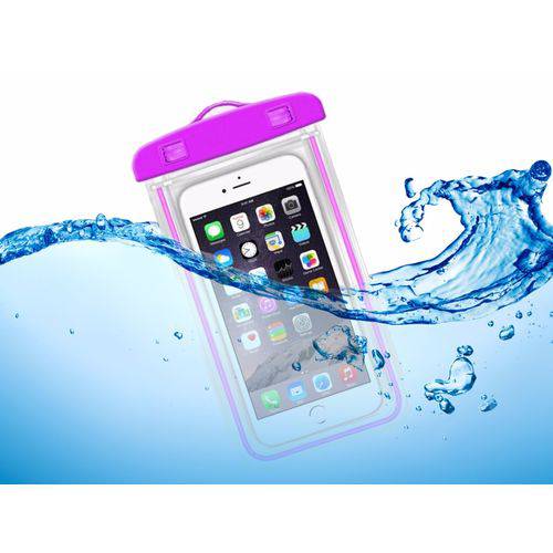 Capa a Prova D`agua Impermeável Roxa Clr para Celular Smartphone Samsung J7 Pro é bom? Vale a pena?