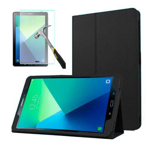 Capa Agenda Tablet Samsung Galaxy Tab a 10.1" Sm-P585 / P580 + Película de Vidro é bom? Vale a pena?