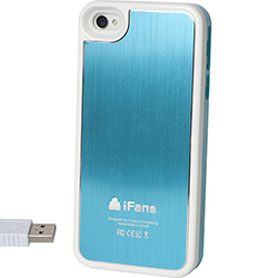 Capa com Bateria para IPhone 4/4S e Smartphone Apple PVC Azul I-Fans é bom? Vale a pena?