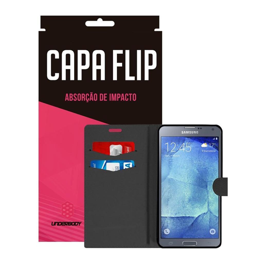 Capa Flip Preta Para Samsung Galaxy S5 New Edition - Underbody é bom? Vale a pena?