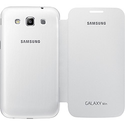Capa para Celular Flip Cover Galaxy Win Branca - Samsung é bom? Vale a pena?