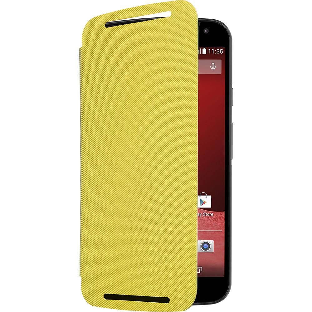 Capa para Celular Flip Shell Original para Moto G (2ª Geração) Amarela - Motorola é bom? Vale a pena?