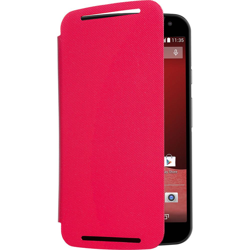 Capa para Celular Flip Shell Original para Moto G (2ª Geração) Vermelha - Motorola é bom? Vale a pena?