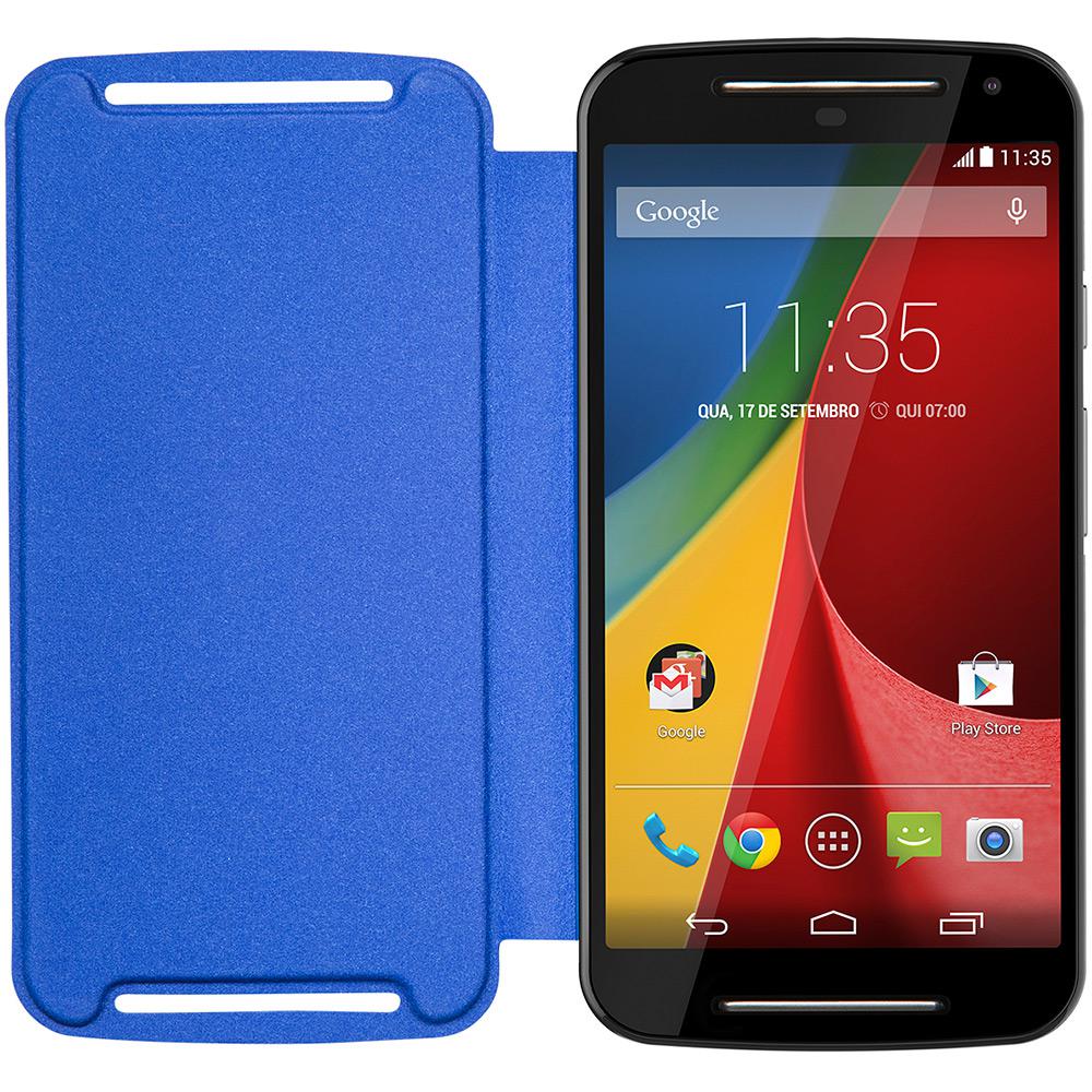 Capa para Celular para Moto G 2ª Geração Flip Shell Original Azul - Motorola é bom? Vale a pena?