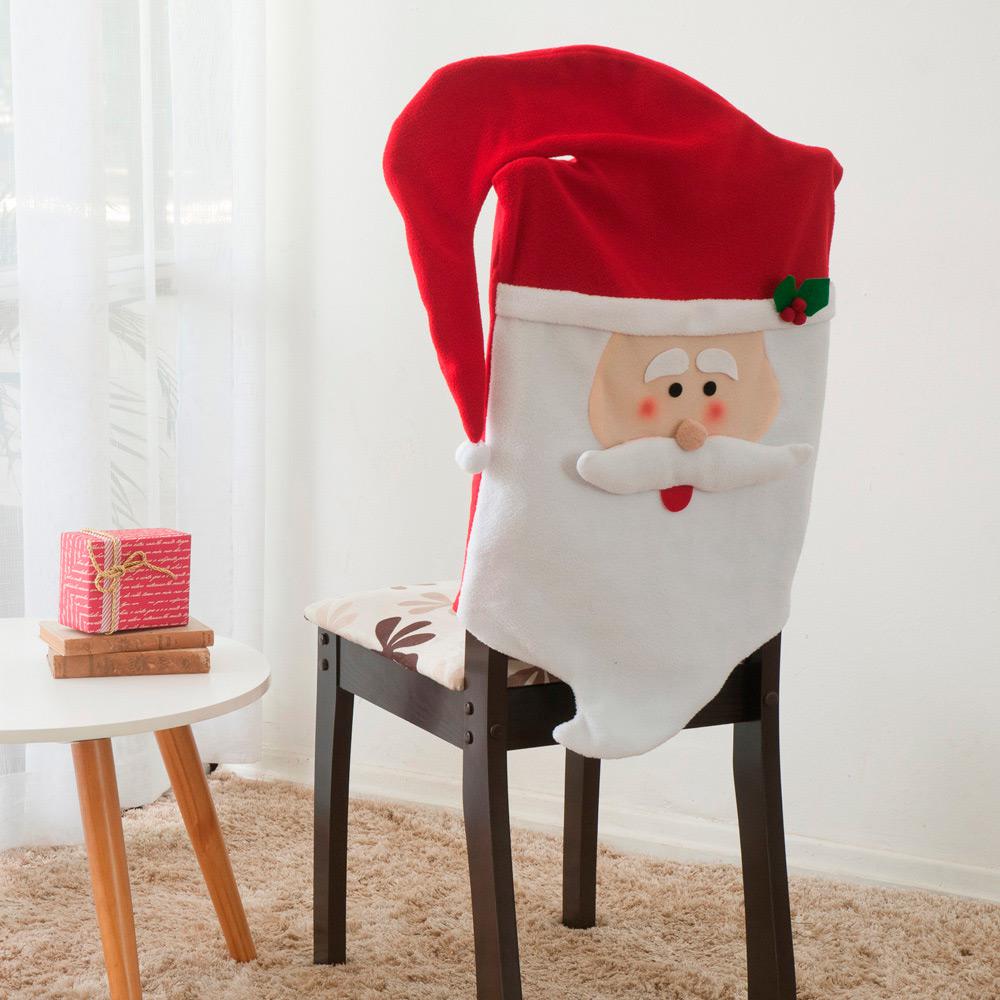 Capa para Encosto de Cadeira Papai Noel 53cm - Orb Christmas é bom? Vale a pena?