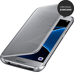 Capa Protetora Clear View Galaxy S7 Prata - Samsung é bom? Vale a pena?