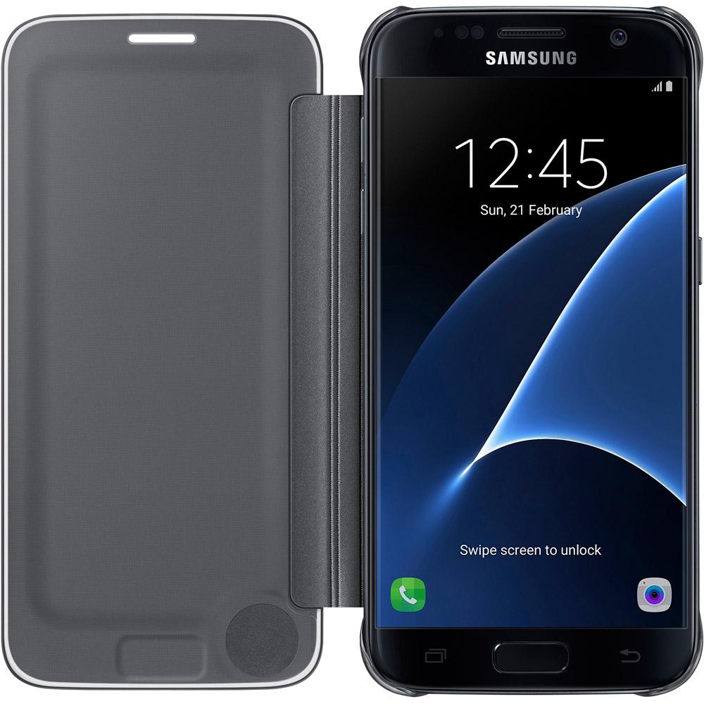 Capa Protetora Clear View Galaxy S7 Preta - Samsung é bom? Vale a pena?