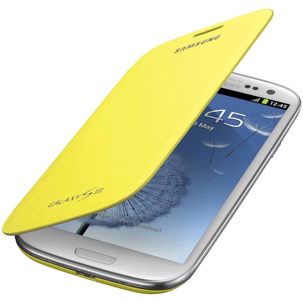 Capa Protetora Flip Cover Samsung Galaxy SIII - Amarela - Samsung é bom? Vale a pena?