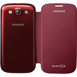 Capa Samsung Flip Cover Vermelho Galaxy SIII é bom? Vale a pena?