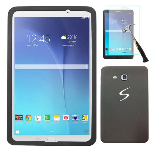 Capa Silicone Tablet Samsung Galaxy Tab e 9.6" Sm-T560 / T561 / P560 / P561 + Película Vidro é bom? Vale a pena?