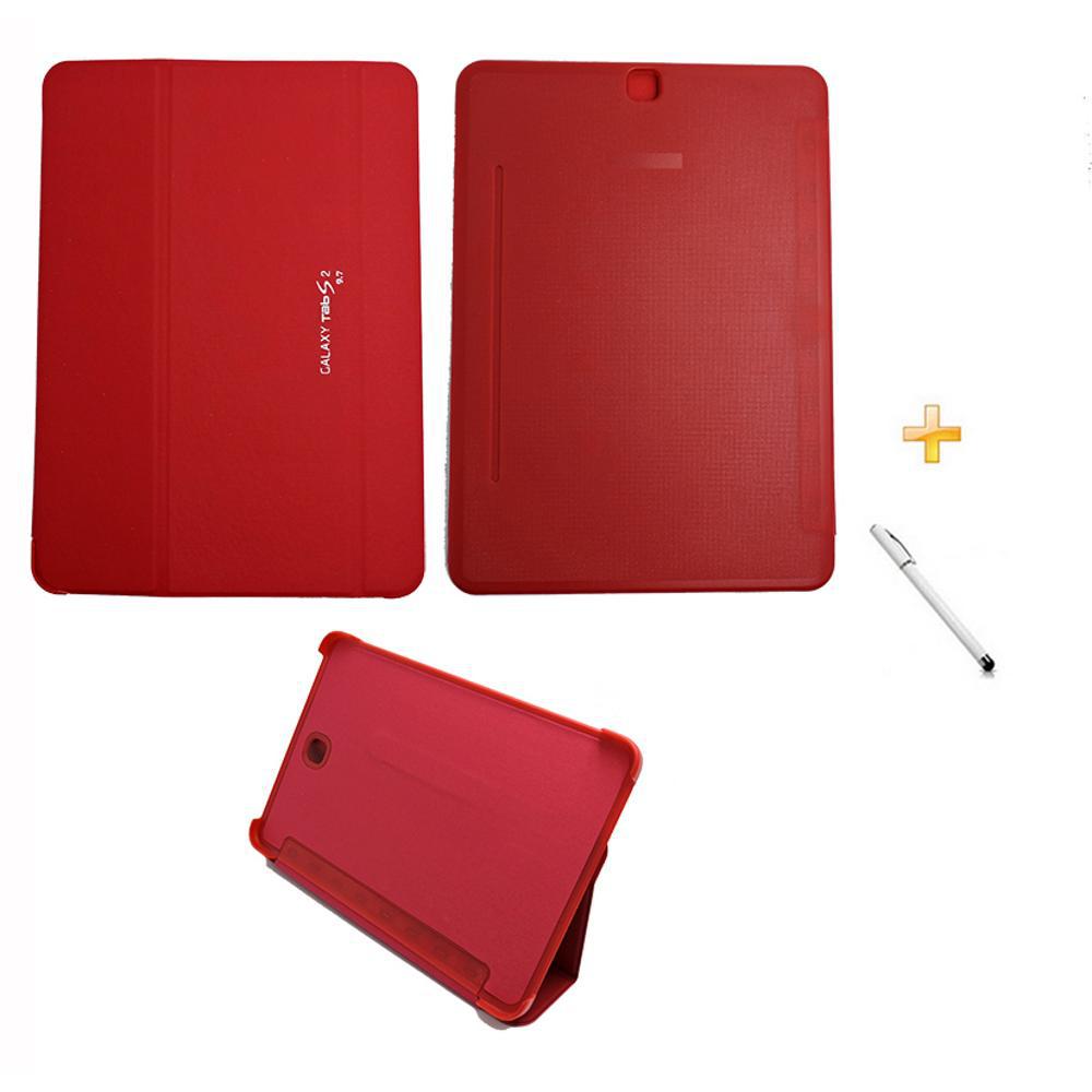 Capa Smart Book Case Galaxy Tab S2 - 9.7´ T810/815 / Caneta Touch (Vermelho) é bom? Vale a pena?