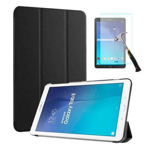 Capa Smart Couver Tablet Samsung Galaxy Tab e 9.6 T560 T561 + Película de Vidro é bom? Vale a pena?