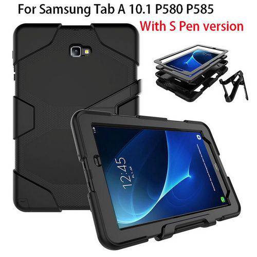 Capa Survivor Anti Shock Samsung Galaxy Tab a 10.1 P585 P580 S PEN é bom? Vale a pena?