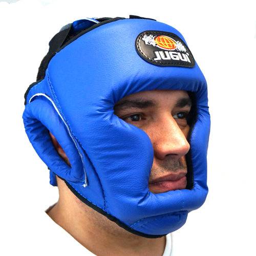 Capacete / Protetor de Cabeça Muay Thai Boxe Fechado - Azul - Jugui é bom? Vale a pena?