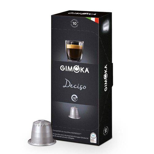 Cápsulas de Café Compatíveis com Nespresso Espresso Gimoka Deciso - 10 Un. é bom? Vale a pena?