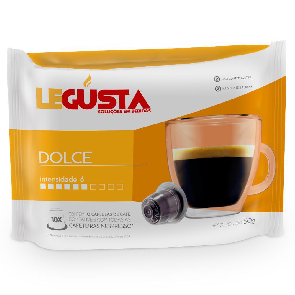 Cápsulas De Café Compatíveis Com Nespresso Legusta Dolce - 10 Un. é bom? Vale a pena?