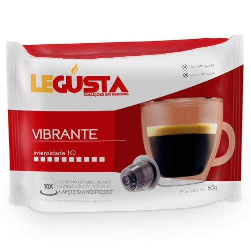 Cápsulas de Café Compatíveis com Nespresso Legusta Vibrante - 10 Un. é bom? Vale a pena?