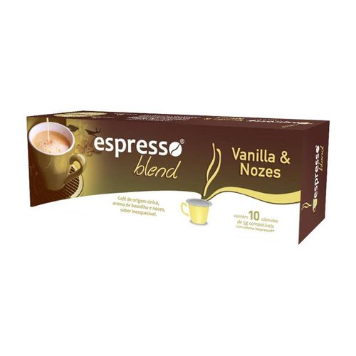 Cápsulas Espresso Blend Vanilla e Nozes - Compatível com Nespresso é bom? Vale a pena?