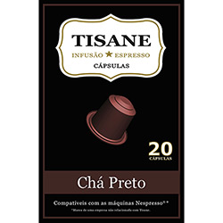Cápsulas Tisane Chá Preto Compatível Nespresso Compatível Nespresso (20 Cápsulas) é bom? Vale a pena?