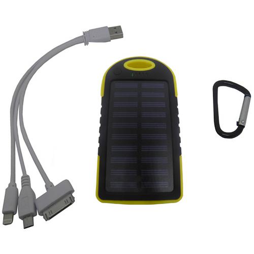 Carregador Solar Universal Celular Bateria Portatil Tablet Power Bank Amarelo é bom? Vale a pena?