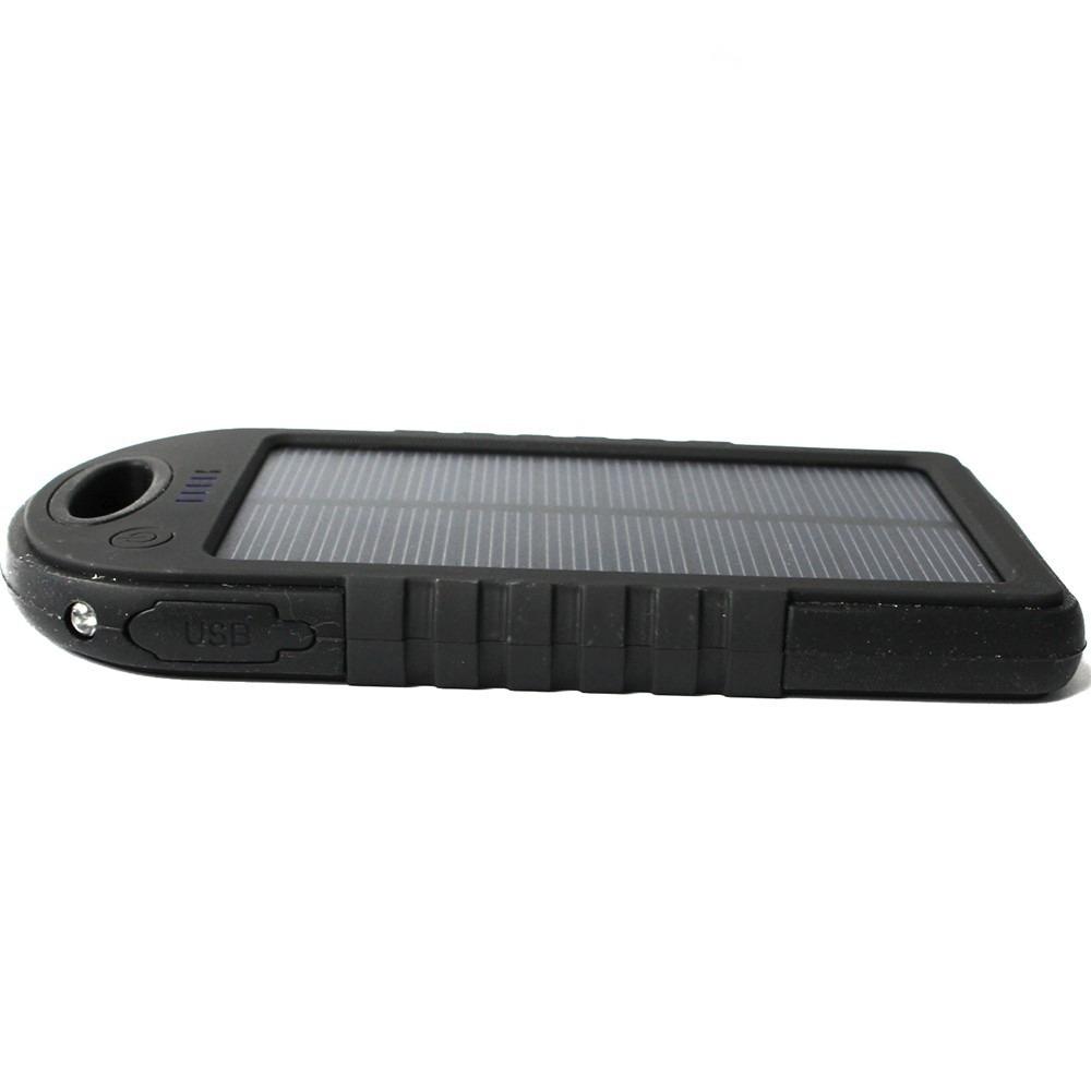 Carregador Solar Universal Celular Bateria Portatil Tablet Power Bank Preto é bom? Vale a pena?