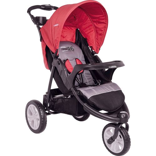 Carrinho de Bebê Travel System Kiddo Fox - Cinza/vermelho é bom? Vale a pena?