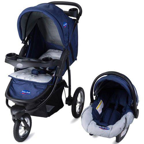 Carrinho Travel System Triciclo Velloz Prime Baby Azul é bom? Vale a pena?