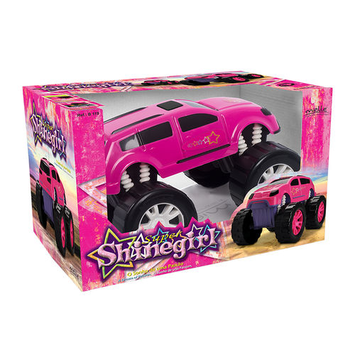 Carro Camionete de Brinquedo Super Shinegirl Rosa é bom? Vale a pena?