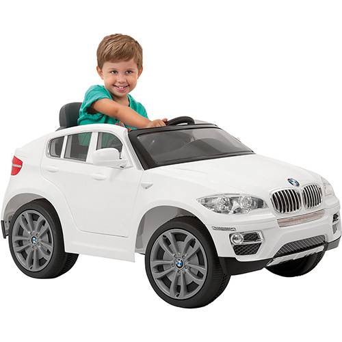 Carro Elétrico Infantil BMW X6 Branca R/C 6V - Bandeirante é bom? Vale a pena?