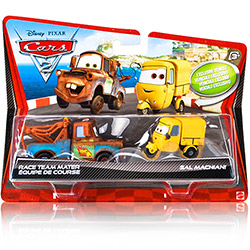 Carros Sal Machiani e Race Team Mater Cars 2 - Mattel é bom? Vale a pena?