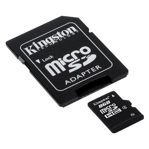 Cartão de Memória Kingston Classe 4 SDC4/8GB MicroSDHC de 8GB + 1 Adaptador SD é bom? Vale a pena?