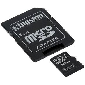 Cartão de Memória Kingston SDC4/16GB MicroSDHC de 16GB - Classe 4 + 1 Adaptador SD é bom? Vale a pena?