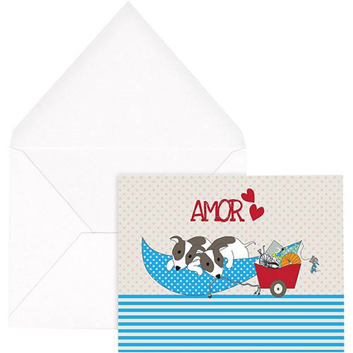 Cartão com Envelope Amor Dogs - Joy Paper é bom? Vale a pena?
