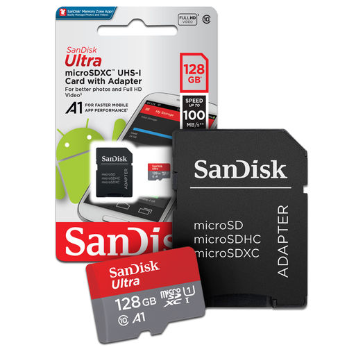 Cartão de Memoria, 128gb Micro Sd Cl10 100mb/s Sandisk é bom? Vale a pena?