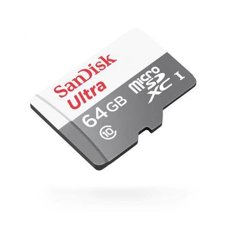 Cartão de Memoria 64gb Micro Sd C10 80mb/s Ultra Sdsquns Sandisk é bom? Vale a pena?