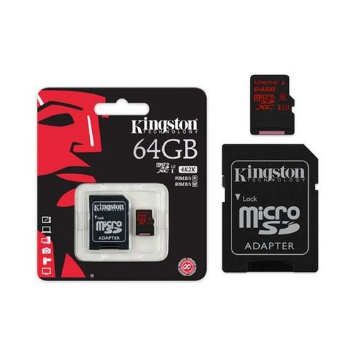 Cartao De Memoria Classe 10 Sdca364gb Micro Sdxc 64gb Uhs-I U3 Com Adaptador Sd - Kingston é bom? Vale a pena?