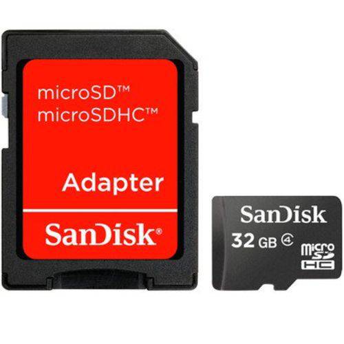 Cartão de Memória Micro Sandisk 32GB SDSDQM032GBB35A Preto é bom? Vale a pena?