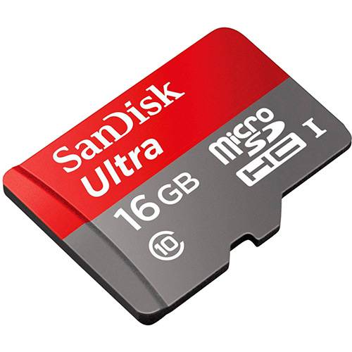Cartão de Memória Micro SD 16GB 80mb/s Ultra com Adaptador SD - Sandisk é bom? Vale a pena?