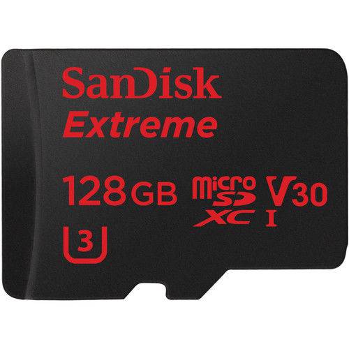 Cartão de Memória Micro Sd 128gb 90mb/S Extreme 4k Uhd V30 com Adaptador Sd - Sandisk é bom? Vale a pena?
