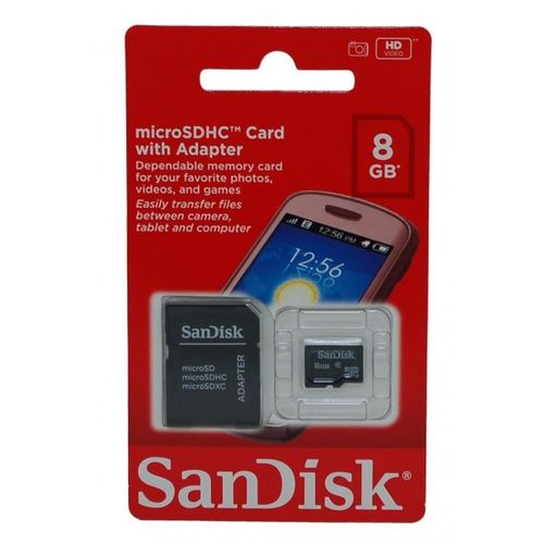 Cartão de Memória Micro Sd 8gb Sandisk é bom? Vale a pena?
