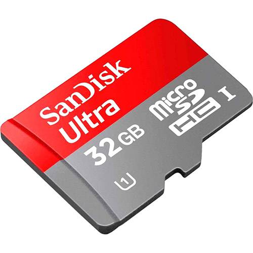 Cartão de Memória Micro SD 32GB 80mb/s Ultra com Adaptador SD - Sandisk é bom? Vale a pena?