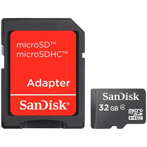 Cartão de Memória Micro SDHC 32GB com Adaptador - Sandisk é bom? Vale a pena?