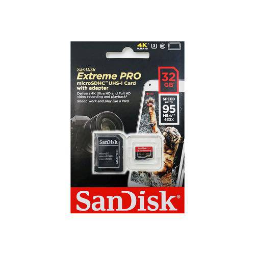 Cartão de Memória Microsd Card 32gb Extreme Pro Sandisk 4k Ultra Hd e Full Hd | Sdsdqxp-032g-G46a é bom? Vale a pena?