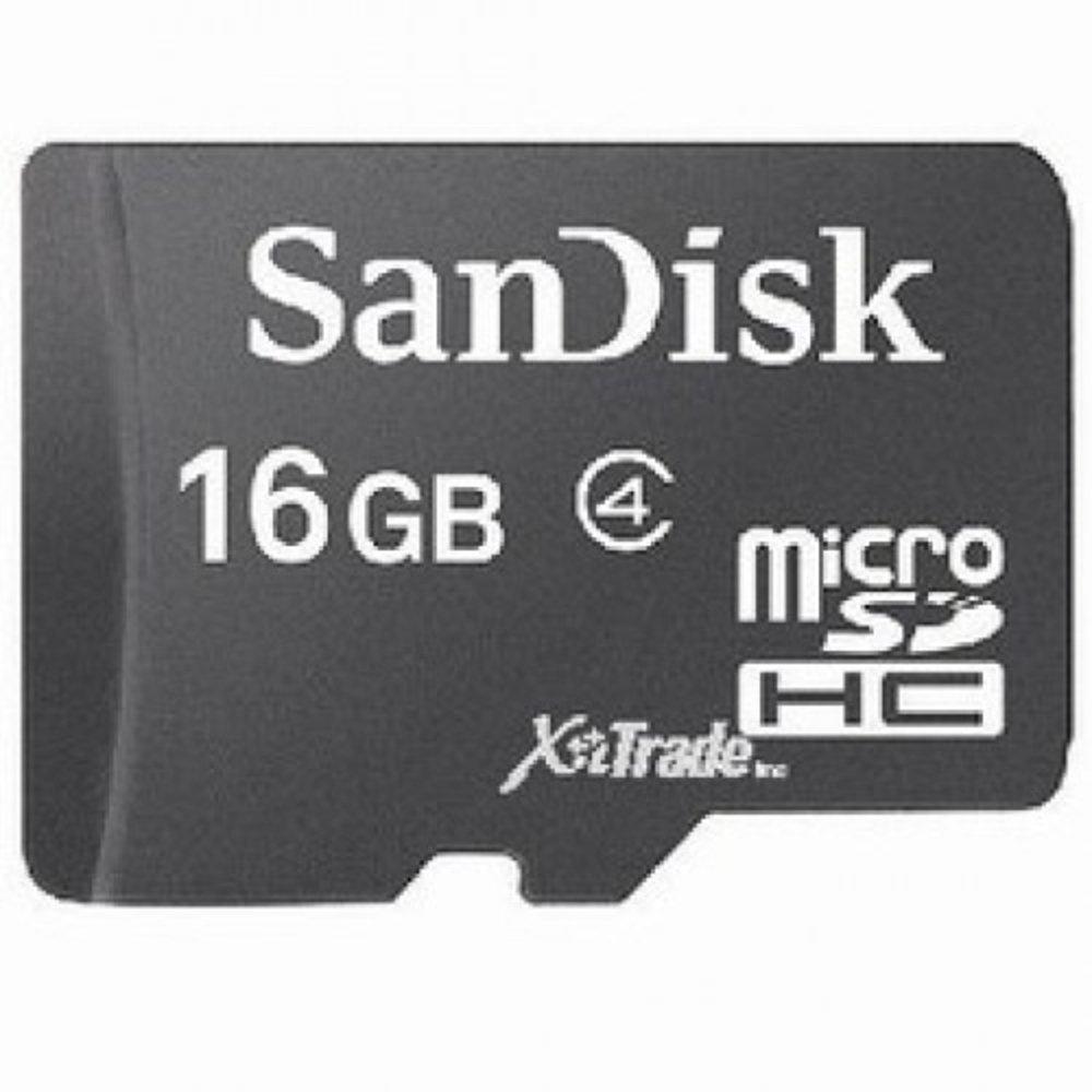 Cartão De Memória Sandisk 16gb Microsd Com Adaptador Class 4 Sdsdqm-0016g-B35a é bom? Vale a pena?