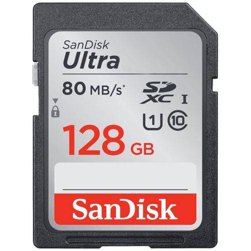 Cartão de Memoria SanDisk 128GB 80MB/s SDXC Ultra Cl 10 é bom? Vale a pena?