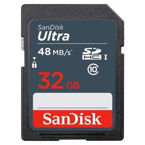 Cartão de Memória Sd SanDisk Sdsdunb-032G-GN31N 32GB Class10/Uhs-Ui 48Mb/ S é bom? Vale a pena?