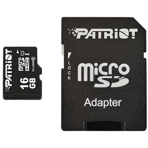 Cartão Memória Patriot 16Gb Micro SDHC com Adaptador Classe 10 é bom? Vale a pena?