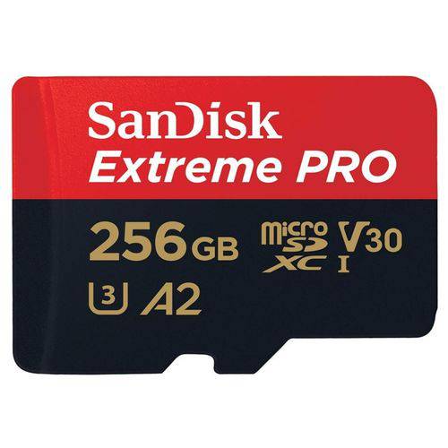 Cartão Micro Sd Sandisk Extreme Pro 256gb 170mb/s Sdxc A2 4k Celular Samsung Go Pro Hero é bom? Vale a pena?