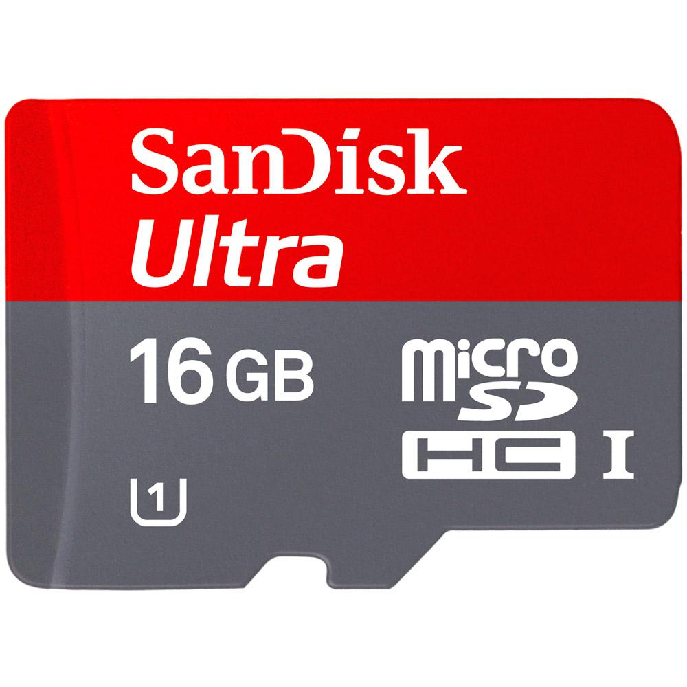 Cartão Micro SD Ultra Classe 10 16GB com adaptador - Sandisk é bom? Vale a pena?